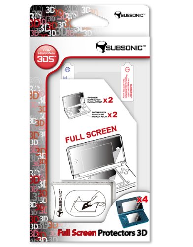 Pack de 4 Películas Nintendo 3DS / DSi (3DS - Accessoire console de jeux) Nobilis - Protetores de tela - pack, nintendo 3ds, dsi, console, jogos