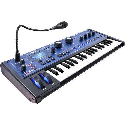 MiniNova 37 Teclado de Sintetizadores NOVATION Novation - Instrumentos musicais eletrônicos - sintetizadores, 37 teclas, vocoder, microfone