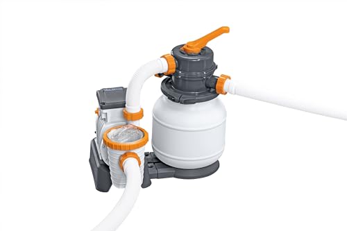 Filtro de areia para piscina desmontável bestway flowclear 5.678 l/h ligação 32 mm rosca 38 mm e dispensador químico Bestway - Brinquedos - filtro, areia, piscina, desmontável, bestway, flowclear