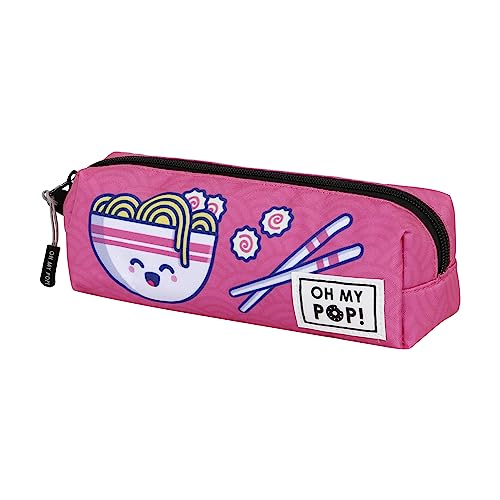 Estojo de Fãs Quadrados 2.0 - Rosa (Beleza, saúde e bem-estar) KARACTERMANIA - Estojos para canetas e lápis - estógo, portátil, quadrado, divisão, fecho de correr