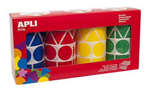 Apli Kids 10753 rollo de papel para colorear Azul, Rojo, Amarillo, Verde Apli Agipa - Enfeites e acabamentos - azul, vermelho, amarelo, verde