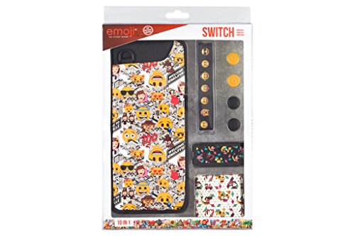 Pack de Acessórios para Nintendo Switch INDECA Emoji 2018 Indeca - Software de computador - nintendo switch, acessórios, emoji