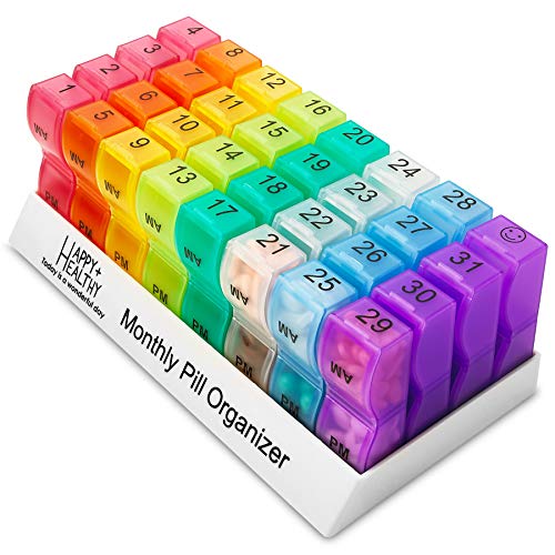 Organizador de Comprimidos MEDCA 32 Compartimentos MEDca - Porta-comprimidos - organizador, comprimidos, medca, 32 compartimentos