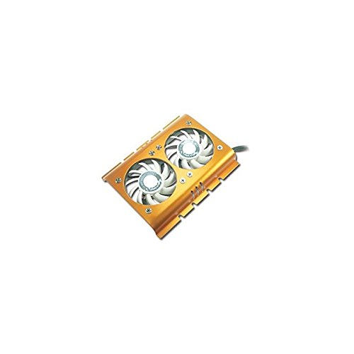 Ventoinha para Pc CONNECTLAND 1502036 Refrigeração de Disco Rígido Connectland - Peças de refrigeração de sistema de computador - alumínio, 130 mm, 6 cm, refrigeração