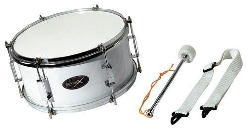 Bateria de Percussão BASIX F893010 (Branco) GEWA pure - Caixas de percussão - 6 cordas, 6 tensões, mala incluída