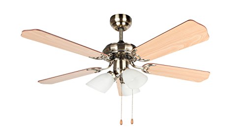Ventoinha de Teto ORBEGOZO CT 23105 (3 velocidades - 50 W) Orbegozo - Ventiladores de teto - 5 aspas, 3 velocidades, 50 W, iluminação