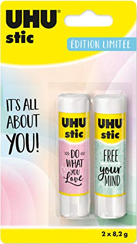 Cola Adesiva UHU Stic 8.2G (Recondicionado Como Novo) UHU - Adesivos e ímãs para artesanato - cola adesiva, uha stic, polietileno, solvente, artísticos