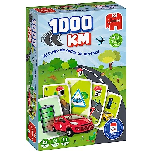 Jogo de tabuleiro JUMBO 1000 km (6 anos) Diset - Jogos de cartas - jogo, tabuleiro, jumbo, 1000 km