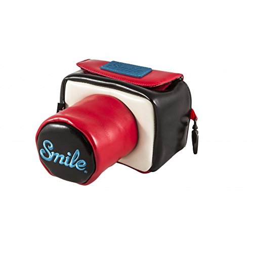 Estojo SILVER SANZ 16510 (Branco - 8.5 x 4 cm) Smile - Peças e acessórios para câmeras - poliéster, fecho éclair, proteção, acessórios