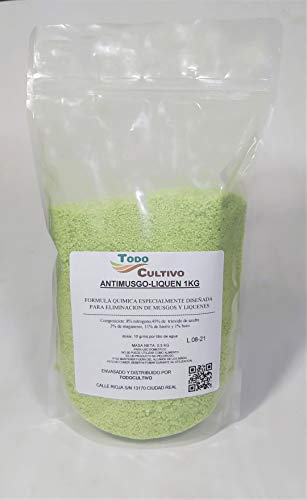Tratamento para 100L de Água com Alga Verde www.todocultivo.net - Herbicidas - algas verdes, fertilizante, prevenção, superfícies húmidas