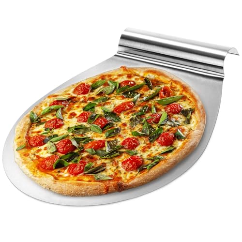 Espátula de Pizza COM-FOUR 26Cm Inox (26cm) com-four - Pás de assar - espátula, pizza, inox, 26cm