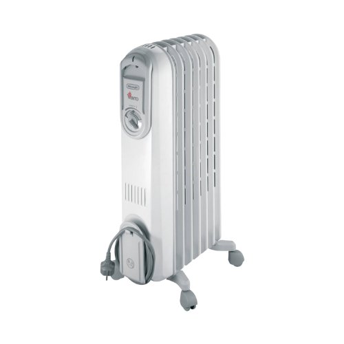 Aquecedor a Óleo DELONGHI V550715 (1500 W) DELONGHI - Aquecedores portáteis - 1500 w, antiderrapante, branco, plástico