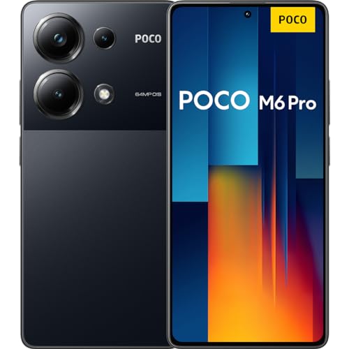 Smartphone POCO M6 Pro (6.67'' - 8 GB - 256 GB - Preto) Xiaomi - Telemóveis - 6.67 polegadas, Android 11, 8 GB RAM, 256 GB armazenamento