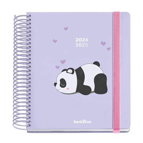 Agenda Escolar Miquelrius Panda 2024-2025 Diário Espiral 2024-2025 MIQUELRIUS - Calendários, organizadores e planejadores - agenda, escolar, miquelrius, panda, diário, espiral