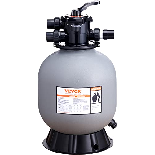 Filtro de Areia VEVOR 19'' (Recondicionado Como Novo) VEVOR - Filtros para piscinas e spas - filtro areia, purificação água, diâmetro 19 polegadas, capacidade máxima 45 GPM, compatível Vevor 25033Bx