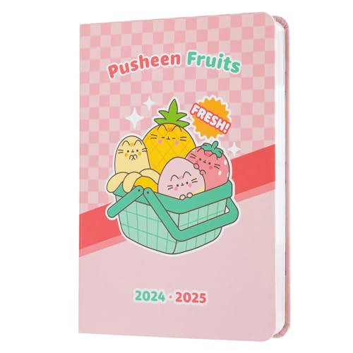 Agenda Escolar ERIK EDITORES Pusheen (A6 - 2024/2025 - Semanal - 11.5x16cm) Grupo Erik - Calendários, organizadores e planejadores - agenda escolar, eriik editors, pusheen, semanal, 11.5x16cm