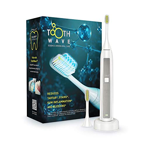 Escova de Dentes Elétrica SILK'N Toothwave (Branco) Silk'n - Escovas de dentes - elétrica, branco, 3 velocidades, bateria
