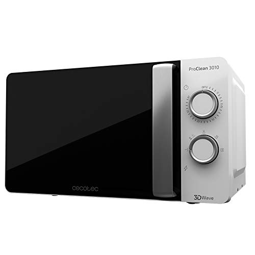 Micro-ondas CECOTEC ProClean 3010 FullInox (20 L - Com Grill - Inox) Cecotec - Fornos de microondas - 20 l, grill, inox