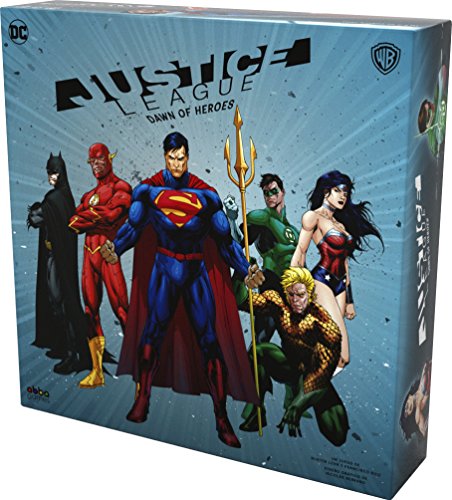 Jogo de Tabuleiro JUSTICE LEAGUE Dawn Of Heroes (Idade Mínima Recomendada: 8 anos) Abba Games - Jogos - estratégia, cooperação, Liga da Justiça