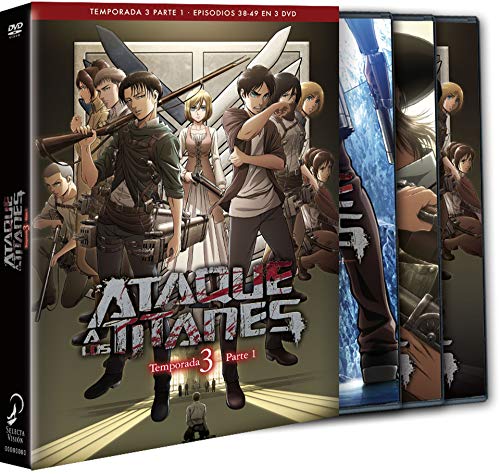 DVD Attack On Titan Season 3 (Edição em Espanhol) FOX - Dvds de filmes e programas de televisão - dvd, Attack on Titan, season 3, edição espanhola