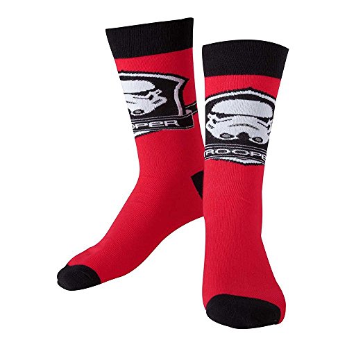 Meias para Homem STAR WARS Stormtrooper Logo Vermelho (EU 39-42) Star wars - Meias Comuns - homem, vermelho, EU 39-42