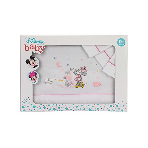 Lençol de Cama INTERBABY (Algodão - Rosa) Interbaby - Lençóis - algodão, rosa