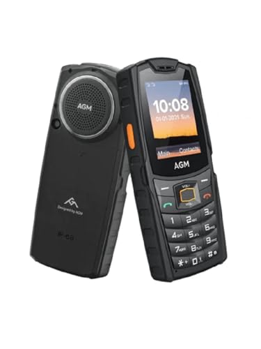Smartphone BEAFON Agm By Bea-Fon M6 Bartyper 4 G Rugged Unlocked Beafon - Telemóveis - smartphone, preto, m6, 2500 mAh, flash incorporado