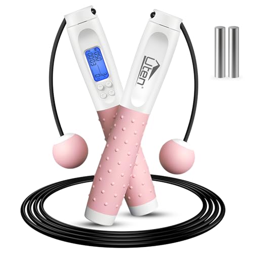 Corda Elástica para Saltar Uten com Temporizador e Contador de Calorias Uten - Cordas de saltar - corda elástica, saltar, temporizador, contador calorias, flexibilidade, força membros superiores