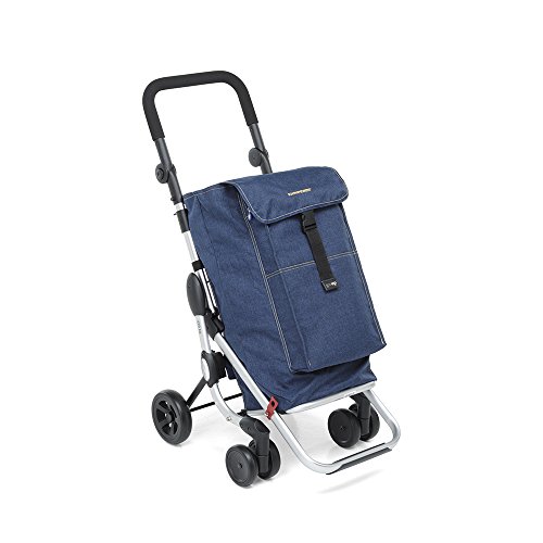 Saco de compras FOPPAPEDRETTI Go Up (Aluminio - Azul) Foppapedretti - Bagagem e bolsas - alumínio, azul, compacto