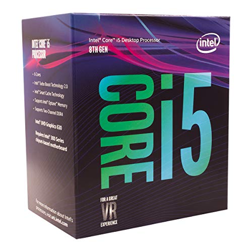 Processador INTEL-Core i5-8400 (Socket LGA1151 - Hexa-Core - 2.8 GHz) Intel - Processadores de computador - hexa-core, 2.8 GHz, 9 MB cache, lga1151