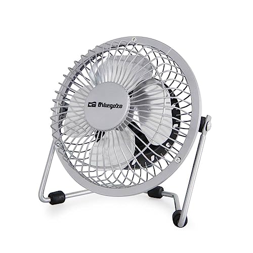 Ventoinha de Mesa ORBEGOZO PW 1025 (8 W - Diâmetro: 10 cm) Orbegozo - Ventiladores - 8 w, 10 cm, 3 velocidades, usb