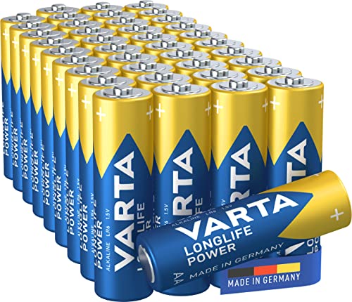 Pilhas LONG LIFE POWER High Energy AA Mignon 40 St. Varta - Baterias de uso geral - pilhas, long life power, high energy, AA Mignon, 40 st