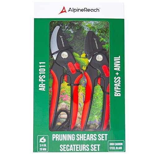 Tesoura de Podar ALPINE REACH Verde (33 cm) AlpineReach - Tesouras de poda - verde, aço inoxidável, 33 cm