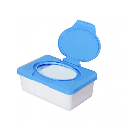 Caixa para Lenços Moles SUNDATEBE Azul (Plástico) Sundatebe - Suprimentos de limpeza doméstica - plástico, azul