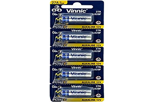 Pilha Recarregável VINNIX Alcalina Cx78-L828 Bulk Vinnic - Baterias de uso geral - alcalino, 12 v, 27 mAh, 5 pilhas
