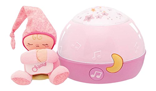 Projetor CHICCO Goodnight Stars com Efeito de Luzes e Melodias Chicco - Máquinas de ruído branco - luzes, melodias, sonos da natureza, luz nocturna