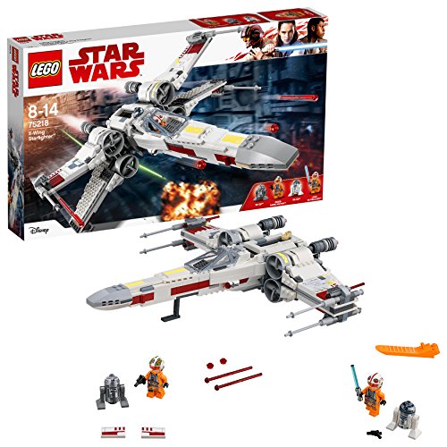 LEGO Star Wars: Caza Estelar Ala-X - 75218 (Idade Mínima: 7) LEGO - Blocos de encaixe - caza estelar, ala-x, star wars, lego