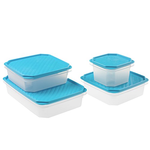 Caixa para Conservação TATAY 1169000 Azul TATAY - Recipientes de armazenamento doméstico - azul, plástico, 500 ml, fiambrera