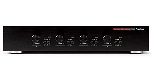 Fonestar SL-400V 4in 100W Preto, Prateado seleção de altifalantes FONESTAR - Amplificadores de áudio - 4 canais, CC/CA, preto prateado, 100W