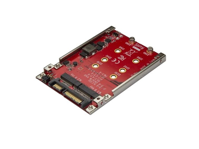 Placa Adaptadora de Interface STARTECH.COM S322M225R STARTECH.COM - Acessórios de computador - sata, M.2, 6 gbit/s, 0, 1, big, jbod