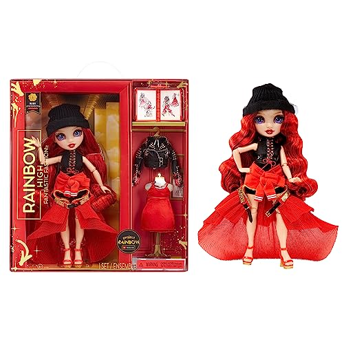 Boneca RAINBOW HIGH Doll Fantastic Fashion Doll Ruby RAINBOW HIGH - Brinquedos - boneca, fashion doll, ruby