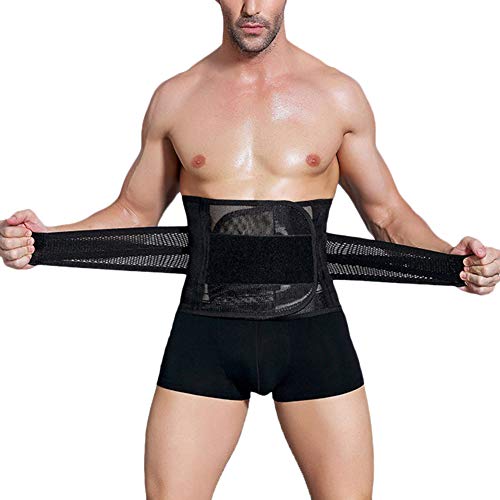 Geling 1005000001 corretor de cintura para homens Preto XXL GELing - Roupa interior - corretor, homens, preto, xxl