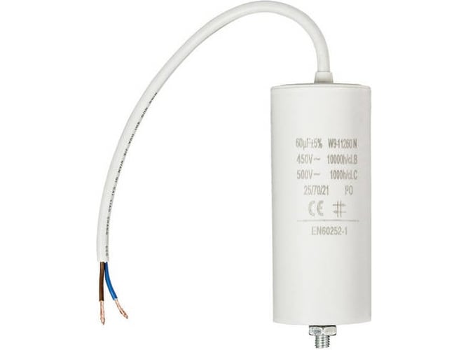 Capacitador FIXAPART W9-11260N (60 uF - 450 V) Fixapart - Capacitores - capacitador, fixapart w9-11260n, 60 uf, 450 v