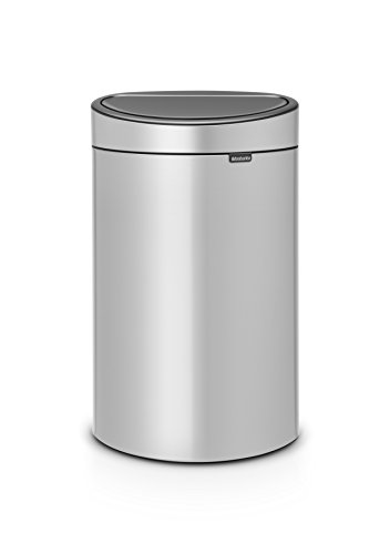 Caixote do Lixo BRABANTIA Touch Bin (40L) Brabantia - Lixeiras e cestos de lixo - 40l, touch bin, ventilação, design moderno