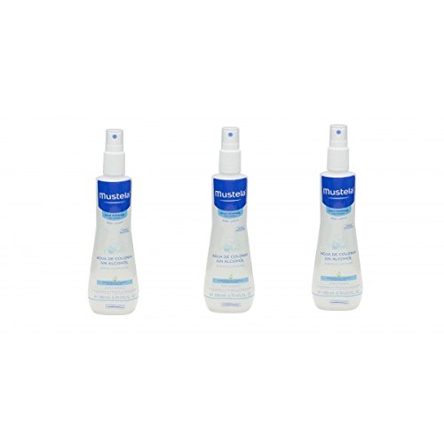 Mustela Colonia Kids 3 Unidades 200 Ml Mustela - Perfume e colônia - 200 ml, não alergénico, bebé, cuidado da pele