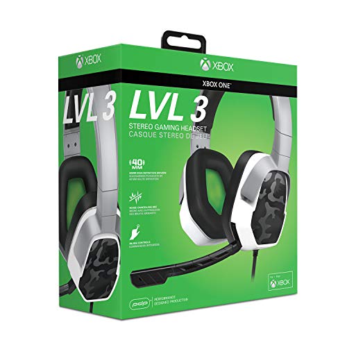 Auscultadores Gaming com Fio PDP Lvl 3 (Over Ear - Microfone - Noise Canceling - Preto) PDP - Fones de Ouvido com Microfone - over ear, microfone, noise canceling, preto