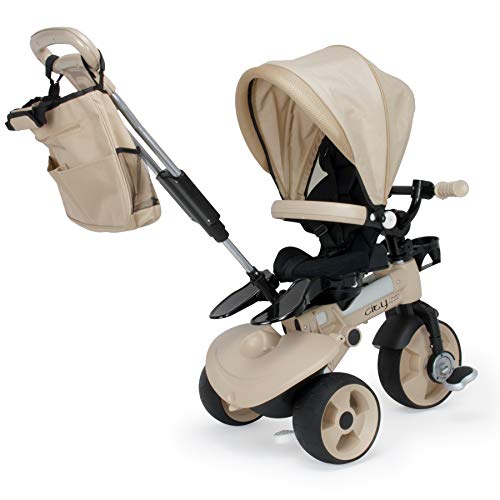 Triciclo INJUSA City Max 360 com Roda Extra Grande INJUSA - Brinquedos - triciclo, city max 360, roda extra grande