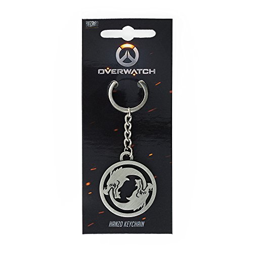 Porta-Chaves de Metal Overwatch Hanzo Assault Dragon Overwatch - Porta-chaves - metal, overwatch, hanzo, 10cm