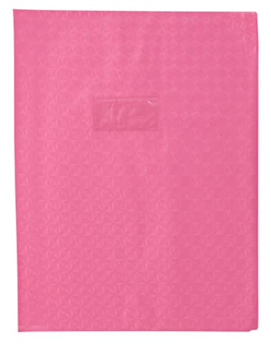 Capa para Livros Clairefontaine 72419C | Rosa Clairefontaine Rhodia - Capas de livros - cartão rígido, proteção, abertura fácil, livros