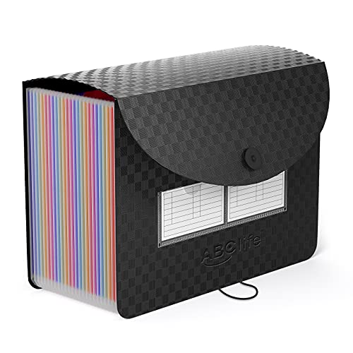 ABC Life Arquivador com Compartimentos (A4 - 21.5x29.7cm) ABC life - Arquivamento e organização - arquivador, compartimentos, a4, 21.5x29.7cm